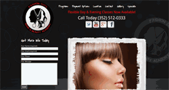Desktop Screenshot of fashioncutsacademy.com